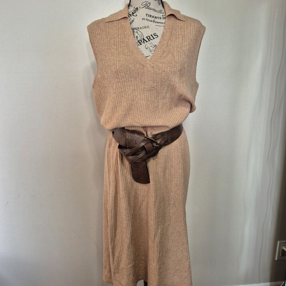 Ribbed Knit Dress